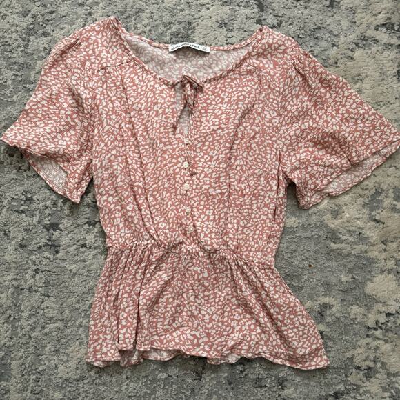 Abercrombie & Fitch Patterned Blouse - Size XS - Picture 1 of 5
